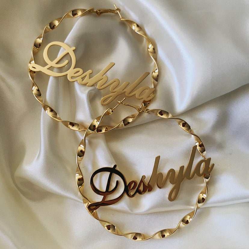 Custom Twisted Hoops