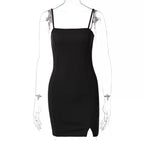 Night Out Ribbed Mini Dress