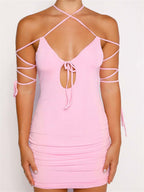 Need You Laced Up Mini Dress