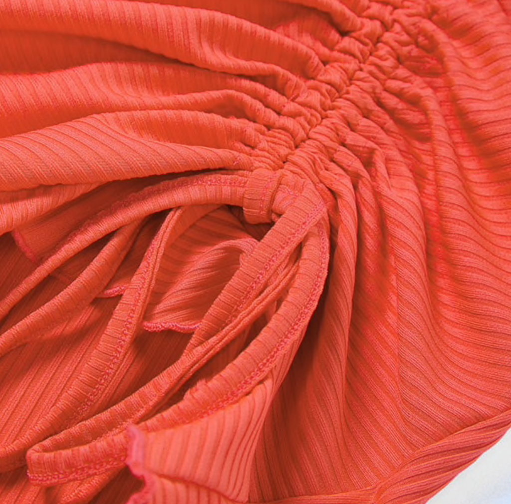 Ruched Up Mini Dress