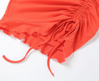 Ruched Up Mini Dress