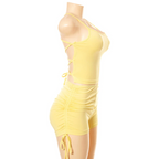 Cami Drawstring Shorts Set